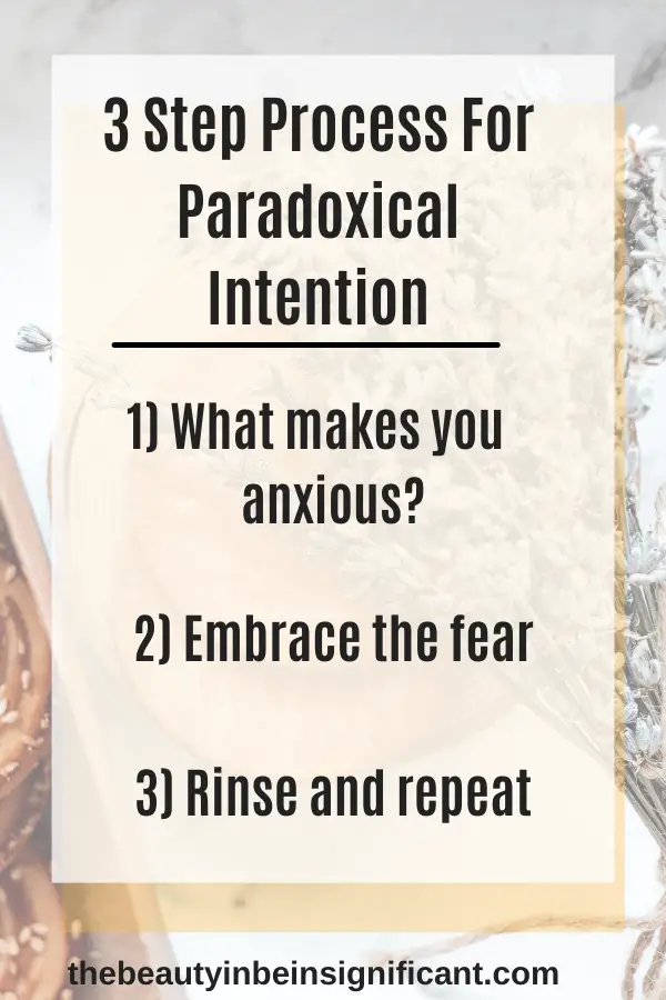 paradoxical intention pin