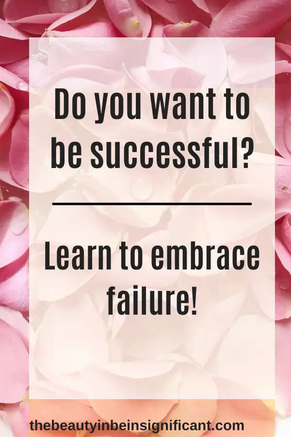 is failure a part of success
