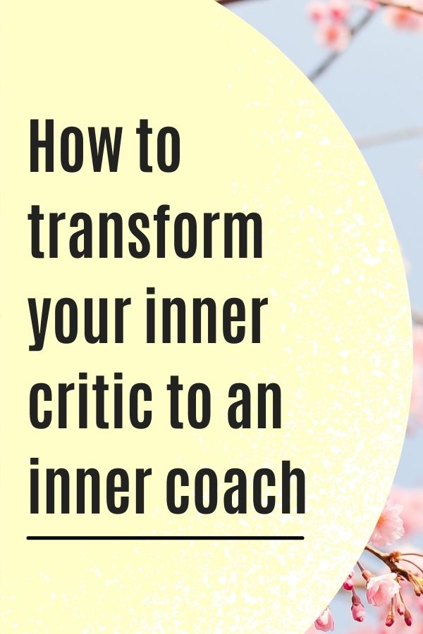 inner critic to inner coach