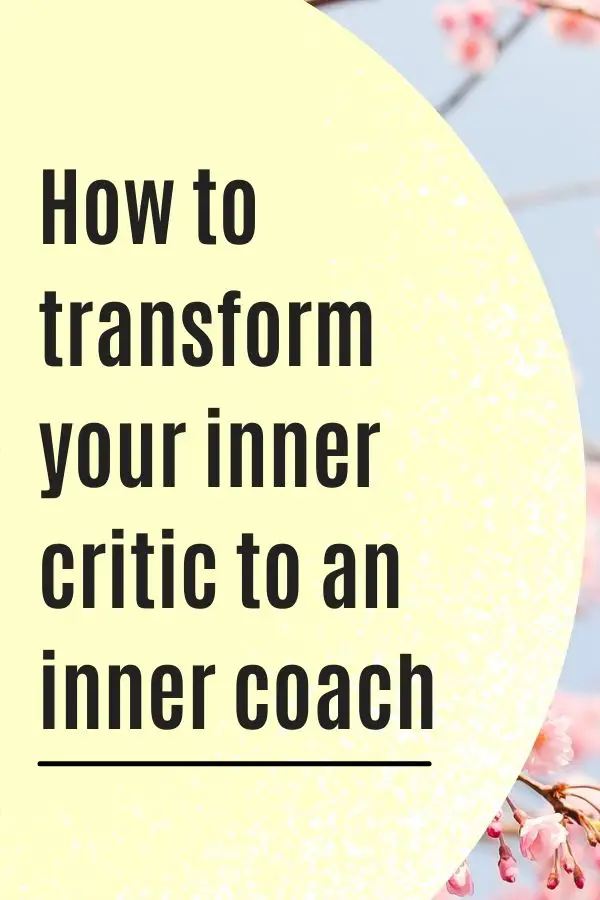 inner critic to inner coach