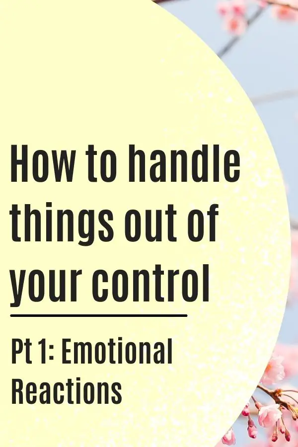 things out of your control