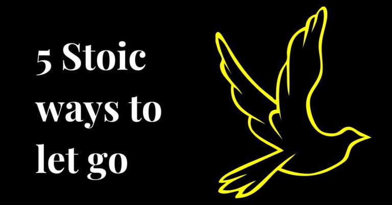 Reclaim your joy: 5 Stoic ways to let go